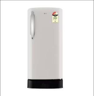 LG 201 L Direct Cool Single Door 3 Star Refrigerator with Base Drawer