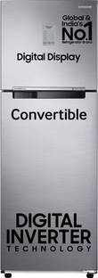 Samsung 256 L Frost Free Double Door 3 Star Refrigerator  with Digital Inverter and Display
