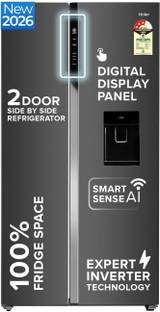 Haier 596 L Frost Free Side by Side 3 Star Refrigerator