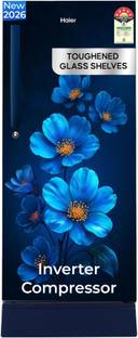 Haier 215 L Direct Cool Single Door 5 Star Refrigerator with Base Drawer  with Ice Formation possible ...