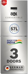 BOSCH 302 L Frost Free Triple Door 3 Star Refrigerator  with Large LED Display, 18 Hrs Cooling Retenti...