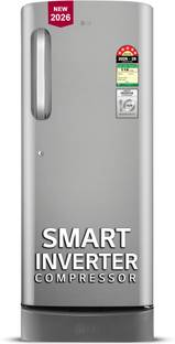 LG 224 L Direct Cool Single Door 5 Star Refrigerator with Base Drawer