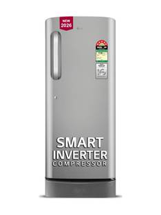 LG 224 L Direct Cool Single Door 5 Star Refrigerator with Base Drawer