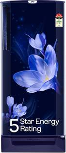 Godrej 185 L Direct Cool Single Door 5 Star Refrigerator with Base Drawer  with Turbo Cooling Technolo...