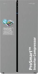 Voltas Beko by A Tata Product 640 L Frost Free Side by Side Refrigerator