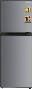 Midea 253 L Frost Free Double Door Top Mount 2 Star Refrigerator