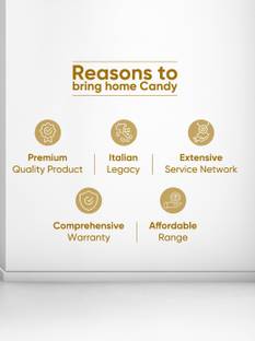 CANDY 175 L Direct Cool Single Door 2 Star Refrigerator with Toughed glass Shelves ,Stabilizer Free O...
