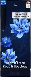 Haier 190 L Direct Cool Single Door 4 Star Refrigerator  with Ice Formation possible in 60 Minutes, Ea...