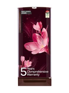Godrej 185 L Direct Cool Single Door 4 Star Refrigerator with Base Drawer22L Jumbo Vegetable Tray Adv...
