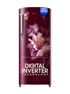 Samsung 223 L Direct Cool Single Door 3 Star Refrigerator with Digital Inverter, Single Touch Defrost...