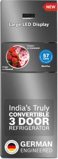 BOSCH 335 L Frost Free Triple Door 3 Star Convertible Refrigerator