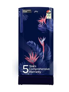 Godrej 183 L Direct Cool Single Door 3 Star Refrigerator  with 24 Days Farm Freshness 20L Jumbo Vegeta...