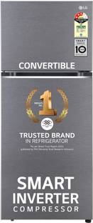 LG 343 L Frost Free Double Door 3 Star Refrigerator