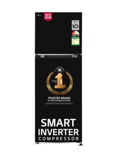 LG 251 L Frost Free Double Door 2 Star Refrigerator  with Smart Mode, Multi Air Flow, Express Freeze, ...