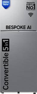 SAMSUNG 419 L Frost Free Double Door 2 Star Convertible Refrigerator  with Convertible 5-in-1, Digital...