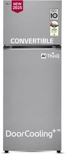 LG 466 L Frost Free Double Door 1 Star Convertible Refrigerator  with with Smart Inverter Compressor, ...