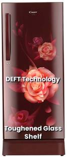 CANDY 190 L Direct Cool Single Door 5 Star Refrigerator with Base Drawer  with Jumbo Fruit and vegetab...