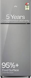Godrej 238 L Frost Free Double Door 3 Star Refrigerator  with Advanced Inverter and 95%+ Food Surface ...