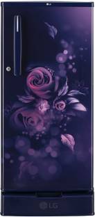 LG 185 L Direct Cool Single Door 4 Star Refrigerator with Base Drawer  with Smart Inverter Compressor,...