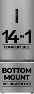 Haier 355 L Frost Free Double Door Bottom Mount 3 Star Convertible Refrigerator  with Convertible 14-in-1,1 hour IcingDigital Control Panel