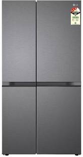 LG 650 L Frost Free Side by Side 3 Star Convertible Refrigerator
