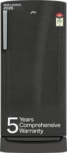 Godrej 207 L Direct Cool Single Door 5 Star Refrigerator with Base Drawer with Turbo Cooling And Adva...