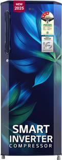 LG 261 L Direct Cool Single Door 3 Star Refrigerator  with with Smart Inverter Compressor, Auto Smart ...