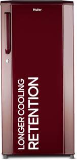 Haier 165 L Direct Cool Single Door 1 Star Refrigerator  with DEFT TechnologyLarge Vegetable Box