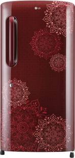 LG 215 L Direct Cool Single Door 5 Star Refrigerator  with Smart Inverter With Smart Connect , Moist 'N' Fresh