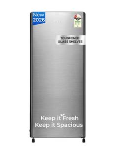 Haier 190 L Direct Cool Single Door 2 Star Refrigerator  with Fast Ice Making, Easy Clean Back, Large ...