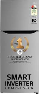 LG 242 L Frost Free Double Door 2 Star Refrigerator  with Smart Inverter Compressor, Multi Air Flow, & MOIST N FRESH
