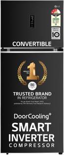 LG 380 L Frost Free Double Door 3 Star Convertible Refrigerator  with Smart Inverter with Door Cooling+ Wi-Fi & Hygiene Fresh