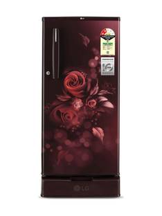 LG 185 L Direct Cool Single Door 2 Star Refrigerator with Base Drawer