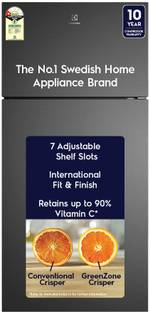 Electrolux 503 L Frost Free Double Door 1 Star Refrigerator  with �Inverter Refrigerator with AI AutoS...
