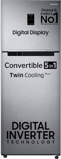 Samsung 385 L Frost Free Double Door 2 Star Convertible Refrigerator  with Digital Inverter, Convertib...