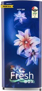 Voltas Beko 183 L Direct Cool Single Door 2 Star Refrigerator