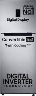 SAMSUNG 322 L Frost Free Double Door 2 Star Convertible Refrigerator