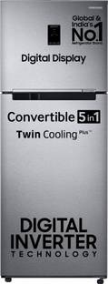 SAMSUNG 385 L Frost Free Double Door 2 Star Convertible Refrigerator  with Digital Inverter, Convertib...