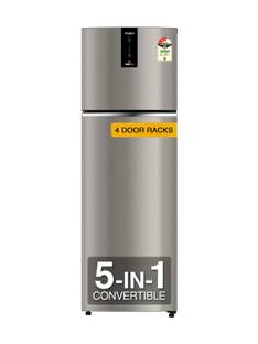 Whirlpool 235 L Frost Free Double Door 3 Star Convertible Refrigerator with 5-in-1 Convertible Modes
