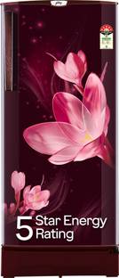 Godrej 185 L Direct Cool Single Door 5 Star Refrigerator  with Turbo Cooling Technology With Toughened Glass Shelves