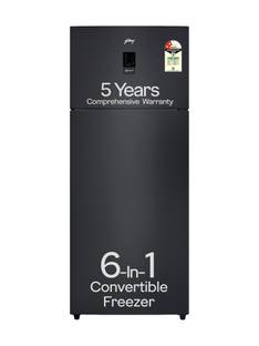 Godrej 436 L Frost Free Double Door 2 Star Refrigerator  with Powered by AI Tech With 6-In-1 Convertib...