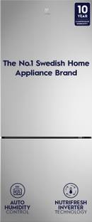 Electrolux 453 L Frost Free Double Door Bottom Mount 1 Star Refrigerator  with Inverter Bottom Freezer UltimateTaste 500,�