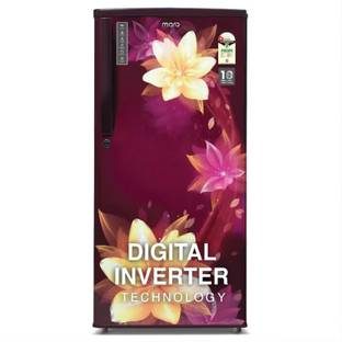MarQ by Flipkart 183 L Direct Cool Single Door 1 Star Refrigerator with Toughened Glass Shelves and L...