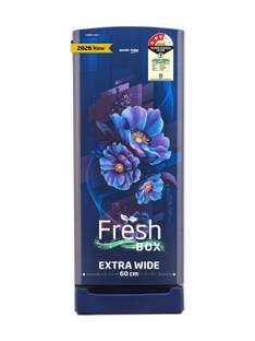 Voltas Beko 208 L Direct Cool Single Door 3 Star Refrigerator with Base Drawer
