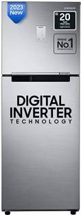 SAMSUNG 236 L Frost Free Double Door 2 Star Refrigerator  with Digital Inverter with Display