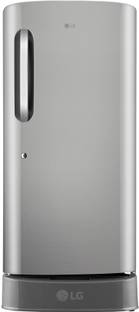 LG 210 L Direct Cool Single Door 5 Star Refrigerator with Base Drawer