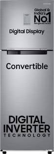 SAMSUNG 256 L Frost Free Double Door 2 Star Convertible Refrigerator  with Digital Inverter and Display