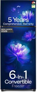 Godrej 244 L Frost Free Double Door 3 Star Refrigerator with AI Powered 6-in-1 Freezer Convertible 30...