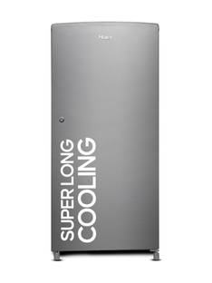 Haier 185 L Direct Cool Single Door 2 Star Refrigerator  with DEFT TechnologyLarge Vegetable Box