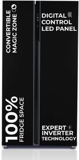 Haier 602 L Frost Free Side by Side Convertible Refrigerator  with |100% Convertible|Expert Inverter|Digital Display Panel|Jumbo Ice Maker|Deo Fresh Technology